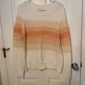 Ombré knit sweater